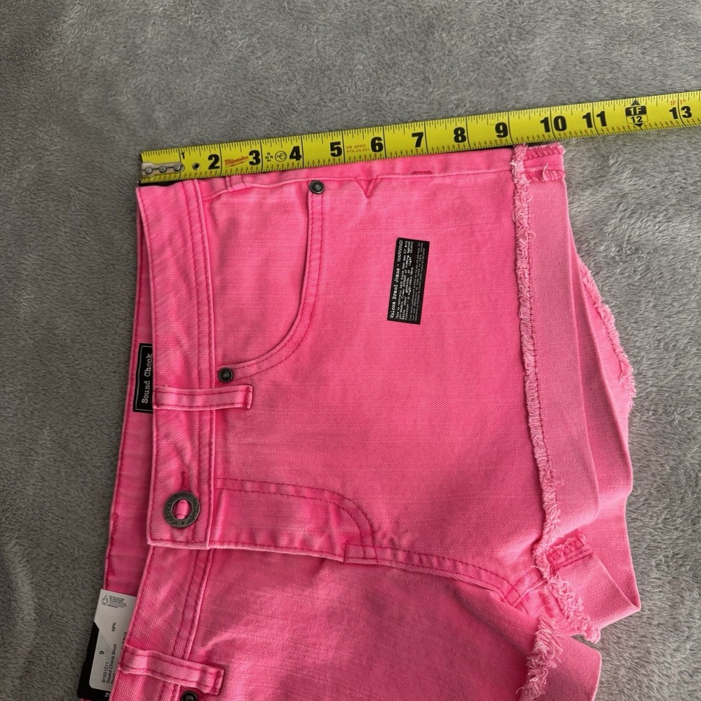 Volcom Women's Size 5 Sound Check Short Short Fit Raw Edge Cutoff Jean NWT - Picture 14 of 16